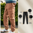 White Duck Cargo Stretch Jogger Pants - Mens, Caramel, Large, WD-JPC-CA-03