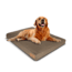 White Duck Dog Bed, Brown, 36inx27inx4in, FBA-PBB-3422