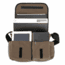 White Duck Filios Messenger Bag, Olive, FMBO-1712