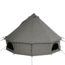 White Duck Regatta Bell Tent, Water Repellent, Boulder Gray, 13ft, WD-RBT-07