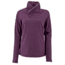 White Sierra Blacktail Fleece Snap-Neck Pullover - Womens, Dark Purple, Medium, F3229W-DKP-MEDIUM