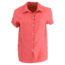 White Sierra Gobi Desert Short Sleeve Shirt - Womens, Watermelon, Small, D4265W-Watermelon - WML-SMALL