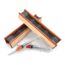 Wicked Edge 14/10 Micron Diamond and Balsa Sharpening Strops Pack WE1410BAL