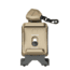 Wilcox One Hole Shroud w/ Lanyard for ACH/MICH Helmet, Tan, NSN 5855-01-593-7377, 56100G03-T