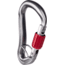 Wild Country Climbing Ascent Lite Belay Locking Carabiner-Silver-Screwgate