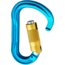 Wild Country Climbing Xenon HMS Trilock Carabiner, Blue/Yellow, One Size, 40-0000001003