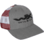 Wiley X Adjustable Mesh Stars and Stripes Hat, Grey, Red, White, Blue, One Size, J913