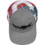Wiley X Adjustable Mesh Stars and Stripes Hat, Grey, Red, White, Blue, One Size, J913