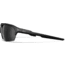 Wiley X Changeable Series Jakl Captivate Non-Pol Sunglasses, Matte Black Frame, Grey Clear Lens, CHJKL01
