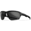 Wiley X Changeable Series Jakl Captivate Non-Pol Sunglasses, Matte Black Frame, Grey Lens, CHJKL02