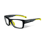 Wiley X Crush Sunglasses, Matte Grey/ Neon Yellow Frame, YFCRS04