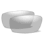 Wiley X Guard Replacement Parts - Clear Lens LENS ONLY 4006C
