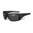 Wiley X Nash Sunglasses, Matte Black Frame/ Polarized Grey, ACNAS08