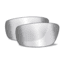 Wiley X P-17 Replacement Lens,Silver Flash Smoke Grey P-17SF