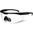 Wiley X PT-1 Sunglasses - 3 Lens Package - Smoke Grey, Clear, Light Rust / Matte Black Frame PT-1SCL