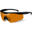 Wiley X PT-1 Sunglasses - Matte Black Frame w/ Light Rust Lens PT-1L