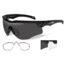 Wiley X Rogue Sunglasses,Matte Black Frame,Smoke Grey and Clear Lens 2801RX