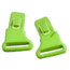Wiley X Victory Replacement Clips,Matte Black/Lime Green YFVIC02C