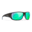 Wiley X WX Omega Sunglasses, Kryptek Neptune Frame, Captivate Pol Green Mirror Lenses, ACOME13