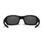 Wiley X WX Rebel Sunglasses, Matte Black Frame, Grey Lens, ACREB01ALT