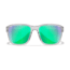 Wiley X WX Trek Sunglasses, Gloss Crystal Light Grey Frame, Captivate Polarized Green Mirror Lens, AC6TRK07