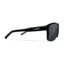 Wiley X WX Trek Sunglasses, Matte Black Frame, Captivate Polarized Grey Lens, AC6TRK18