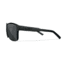 Wiley X WX Trek Sunglasses, Matte Black Frame, Captivate Polarized Grey Lens, Medium/Large, AC6TRK02