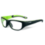 Wiley X Youth Force Victory Sunglasses,Matte Black/Lime Green,Clear Lens YFVIC02