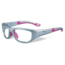 Wiley X Youth Force Victory Sunglasses,Silver/Magenta,Clear Lens YFVIC01