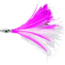 Williamson Flash Feather Rigged Trolling Lure, Pink/White, 3in, FFR03PW