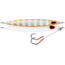 Williamson Kensaki Jig 220, Sinking, VMC Double Assist HK, Orange Zebra Pearl, 7-3/4oz, 6-3/4in, KSJ220OZ