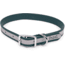 Winchester Pet Core D Ring High Visibility Reflective Collar with Name Plate, Deep Teal, M/L, KB-DRC-DT-M/L-NP-1