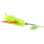 Windels Tackle Company Muskie Harasser Bucktail Spinner, Chartreuse/Chartreuse, 9in, MHDB-C9