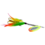 Windels Tackle Company Muskie Harasser Bucktail Spinner, Perch/Flame, 7in, MHTT-F8