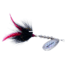 Windels Tackle Company Pike Harasser Bucktail Spinner, 5/0 Hook, Black/Silver, #5 Blade, 4in, PH-1S