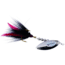 Windels Tackle Company Pike Harasser Magnum Bucktail Spinner, 5/0 Hook, Black/Silver, #5 Blade, 6in, 3/4oz, PHM-15