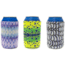 Wingo Outdoors Fish Skin Can Cooler 3-Pack, Bonefish/Mahi Mahi/Tarpon, Standard Can, W-CAN-SAL-3PK