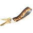 Wingo Outdoors Key Fob - RepYourWater, Brown Trout, 5 inch length, W-KEY-504-5IN