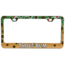 Wingo Outdoors License Plate Frame, Brown Trout/Trout Bum, W-LIC-123-TB