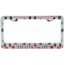 Wingo Outdoors License Plate Frame, Rainbow Trout, Double Haul, 12 x 7 inches, W-LIC-112-DH