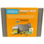 Wingo Outdoors Trout Box, Brown Trout, 11.5 x 8.5 x 2.5 inches, W-BOX-104-50