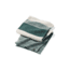 Smartwool Winter Valley Stripe Scarf-Unisex, Mediterranean Green H-Moonbeam Heather, Unisex Medium, SW000444B19-1FM