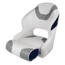Wise Baja Bucket Seat w/ Flip Up Bolster, Brite White/Marble Grey/Midnight Navy, Large, 3315-1773