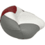 Wise Baja Series Casting Seat, Brite White / Dark Red / Grey, Small, 1466-1774