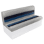 Wise Deluxe Pontoon 55in Pontoon Bench Seat, Grey/Navy/Blue, Large, 8WD106-1011