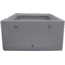 Wise Deluxe Pontoon Flip Flop Bench - Base Only, Grey, 8WD125FF-1B-221