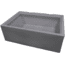 Wise Deluxe Pontoon Flip Flop Bench - Base Only, Grey, 8WD125FF-1B-221