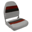 Wise Deluxe Pontoon High Back, Grey/Red/Charcoal, Medium, 8WD590-1012