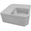 Wise Deluxe Pontoon Radius Corner Section - Base Only, White, 8WD133-1B-204