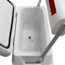 Wise DLX Pontoon 70 Qt Swingback Cooler, Brite White/Crimson Red, Large, DLX156-1906